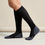 Миниатюра: Le Chameau The Ultimate Socks Mid - Iris Socks in Black (Noir)