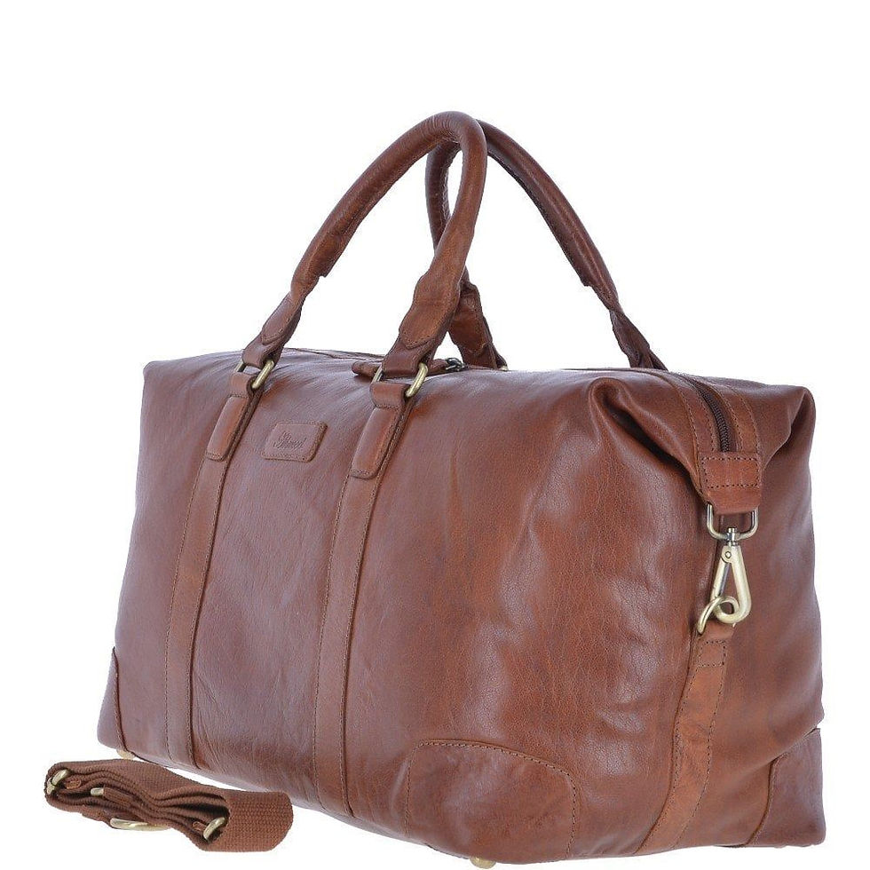 Miniatura: Ashwood Large Leather Vintage Holdall