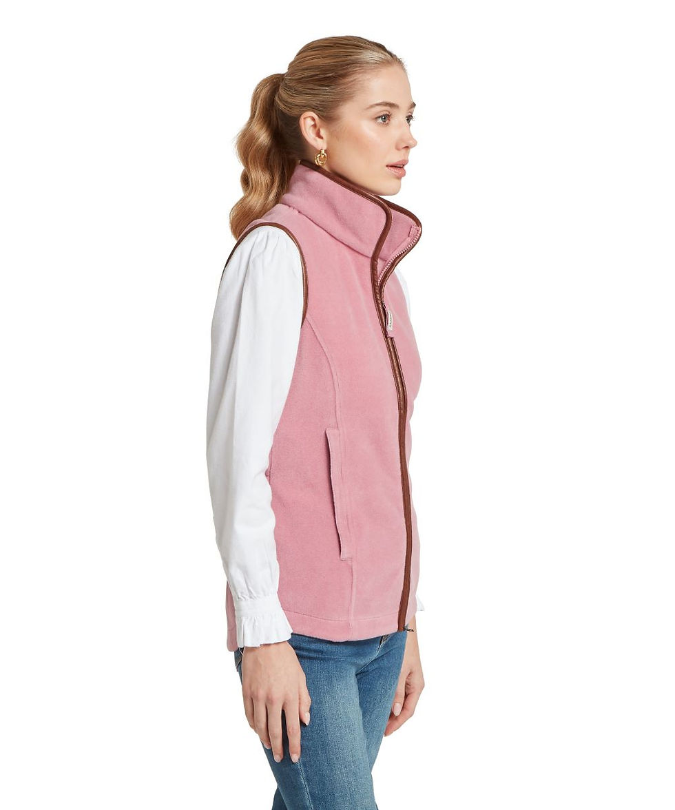 Миниатюра: Schoffel Lyndon Fleece Gilet in Antique Rose