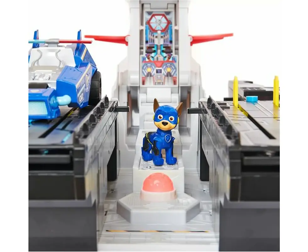 Thumbnail: Spin Master Paw Patrol The Mighty Movie Aircraft Carrier HQ Play Kids Toy 3+