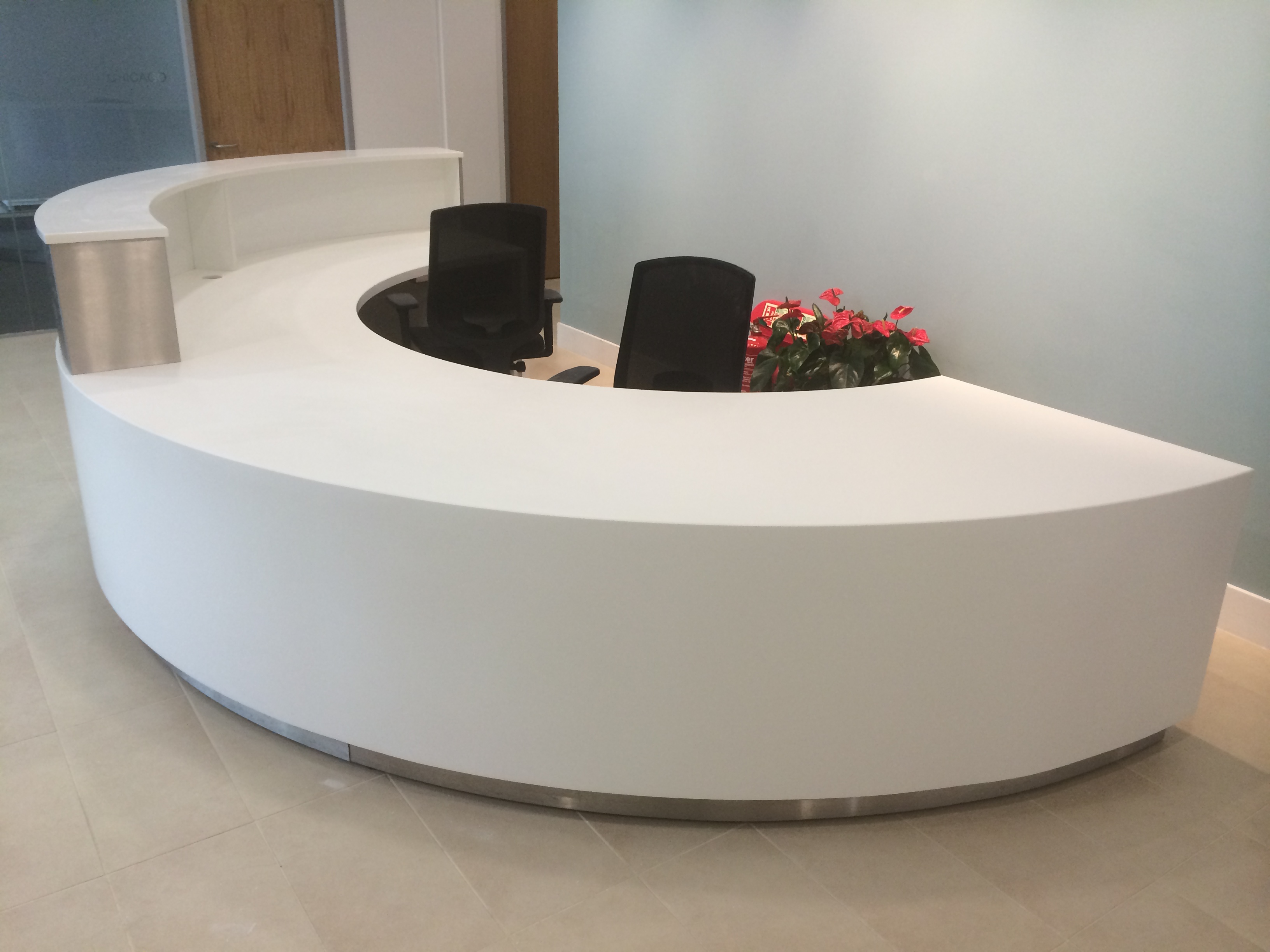 Roktops Corian desk