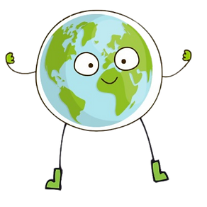 Earth Dude with Legs