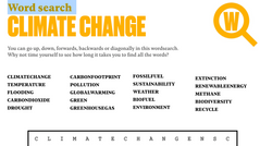 Climate Change Wordsearch.  Practicalaction.org