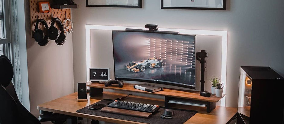 Productive Desk Idea (Feat. @camdiceccatech)