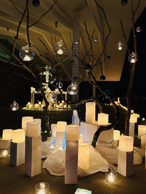 八女　べんがら村　キャンドルナイト