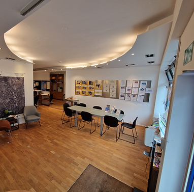 Bild vom Inneren des Stadtteilladens 