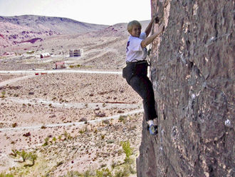 🧗🏼♀️ Rock Climbing at Red Rocks, Nevada, 2002 🏞