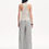 Thumbnail: Linen Vertical Stripe Wide Leg Casual Pants