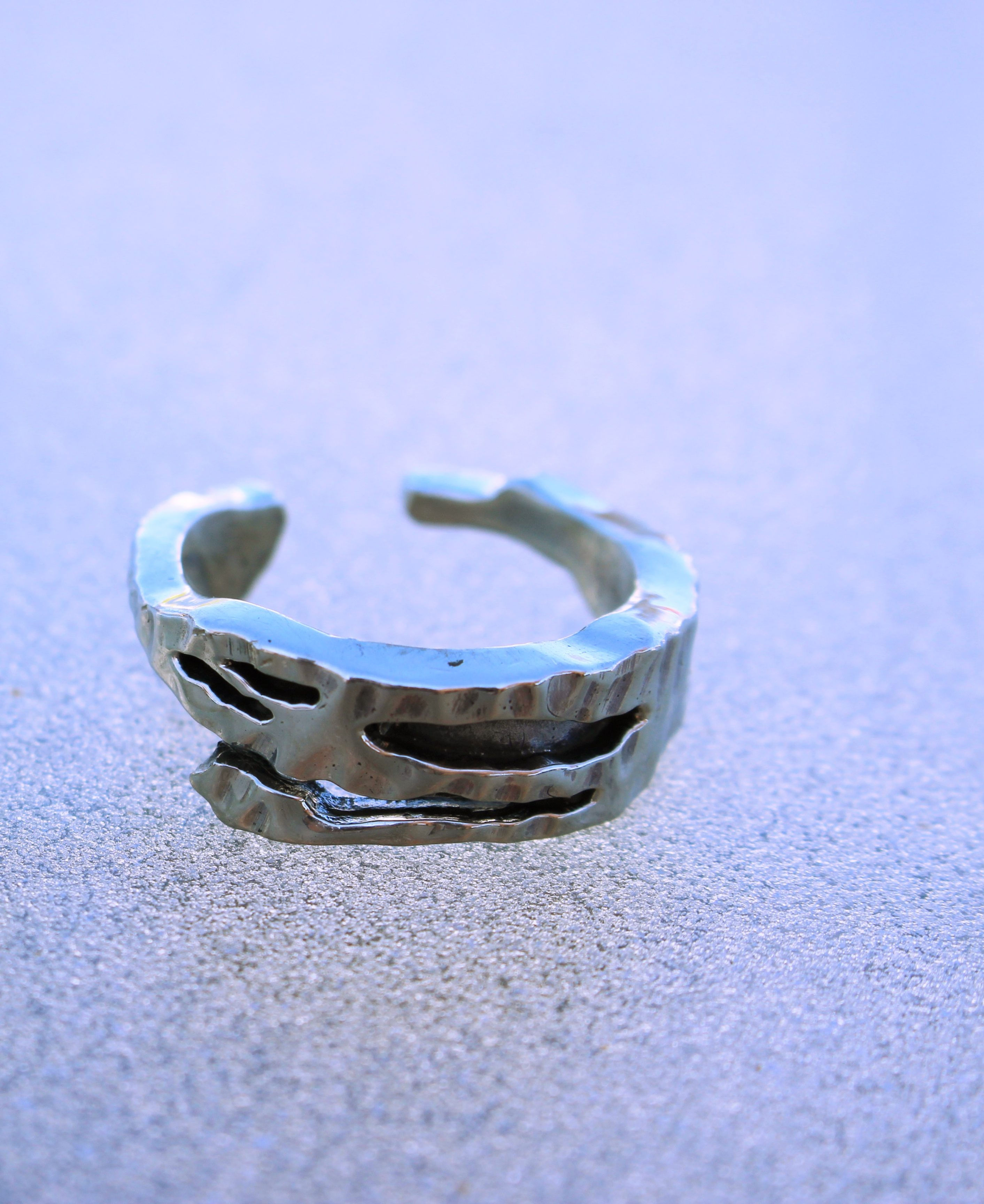 Island Ring – Hammered - I.M. Signature Crafts (5)