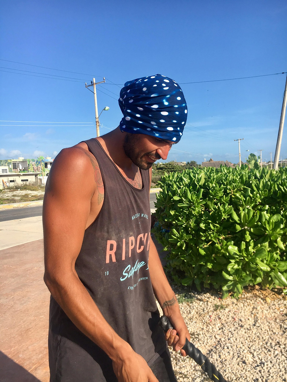 Thumbnail: Whale Shark Buff - Unisex Blue