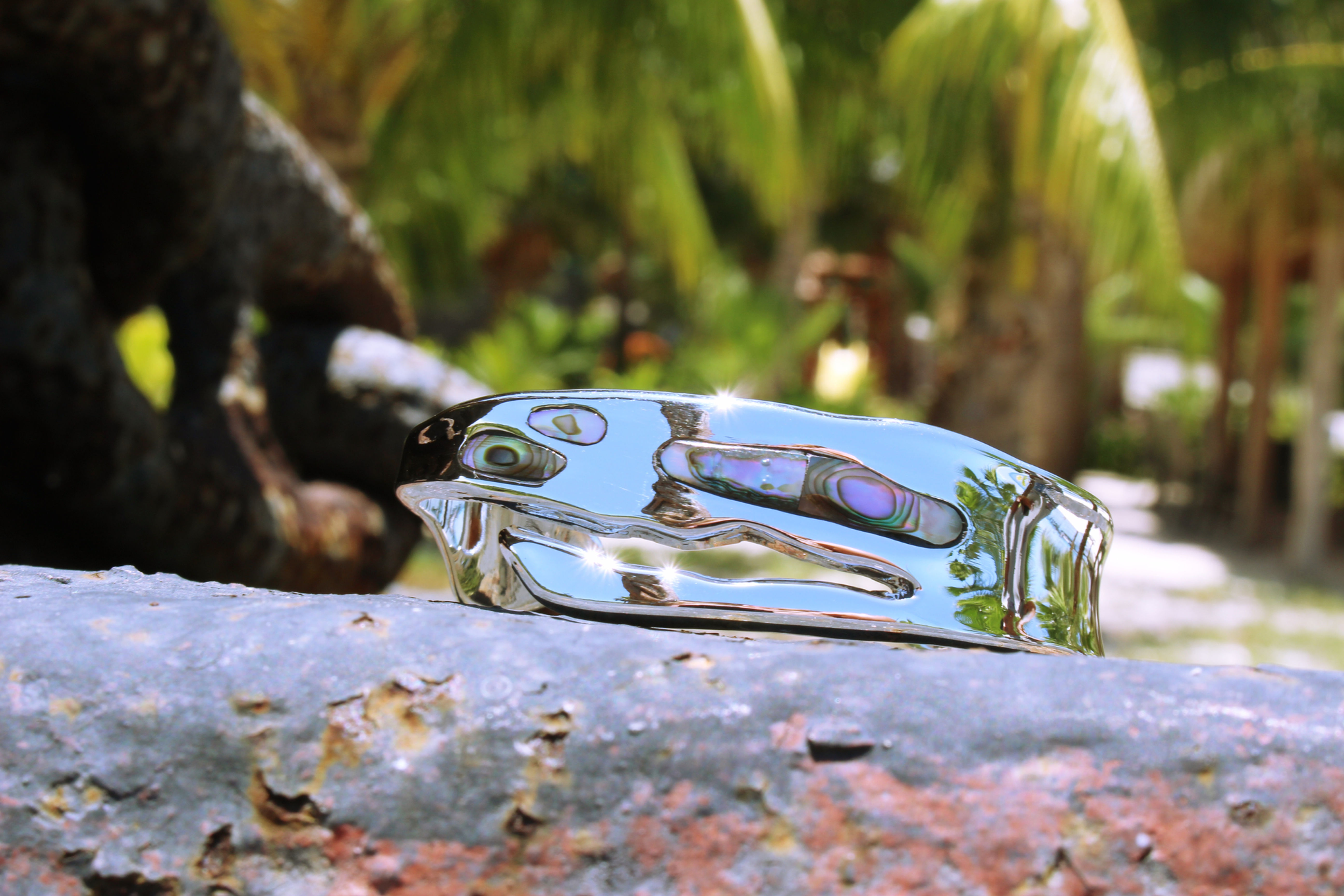 Island Bracelet With Abalone Shell- I.M. Signature Crafts (15)