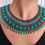 Thumbnail: Ruth Bader Ginsberg Necklace RBG Turquoise Woman's Beading Co-op