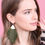 Thumbnail: Oversized Tassel Drop Earrings
