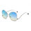 Thumbnail: Eugene - Women's Trendy Oversized Pantone Lens Sunglasses