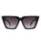 Thumbnail: Flarebit - Women's Cat Eye Retro Oversize Fashion Square Sunglasses