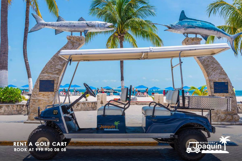 Golf Cart Rental Info Taste of Isla Flavors of Isla Mujeres, Mexico