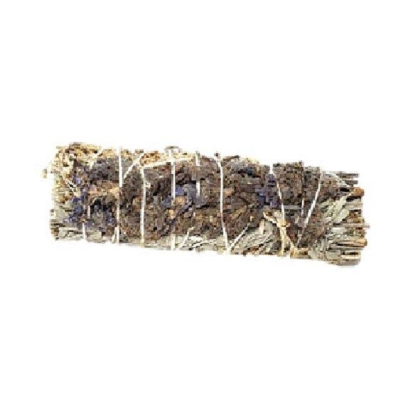 Thumbnail: Home Fragrance Blue Sage & Lavender Smudge Stick 4" - 1 Bundle