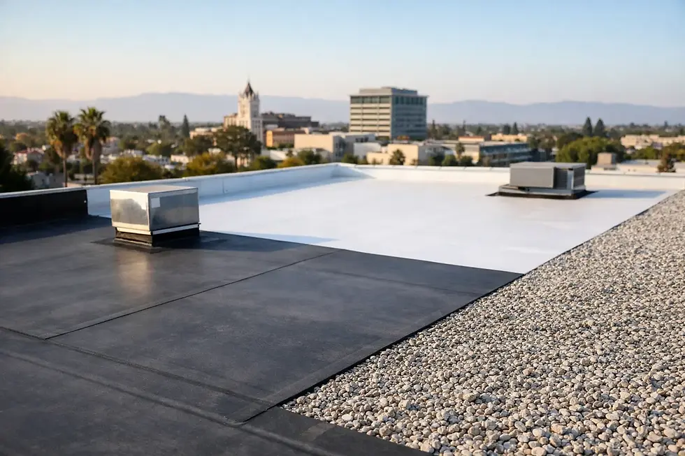 Best Materials for Flat Roofs in Stockton