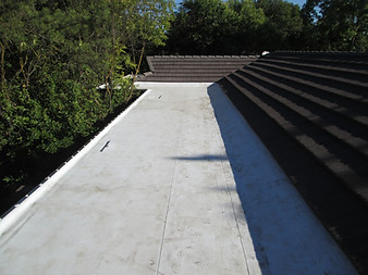 Flat Roof Repair Complete