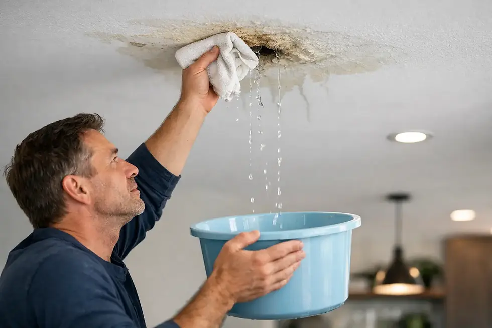 How to Stop a Ceiling Leak Before It Spreads