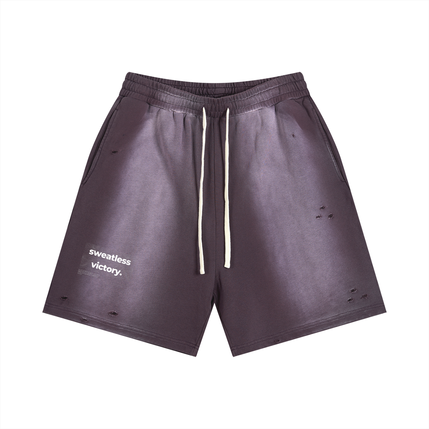 Sun Fade Distressed Shorts