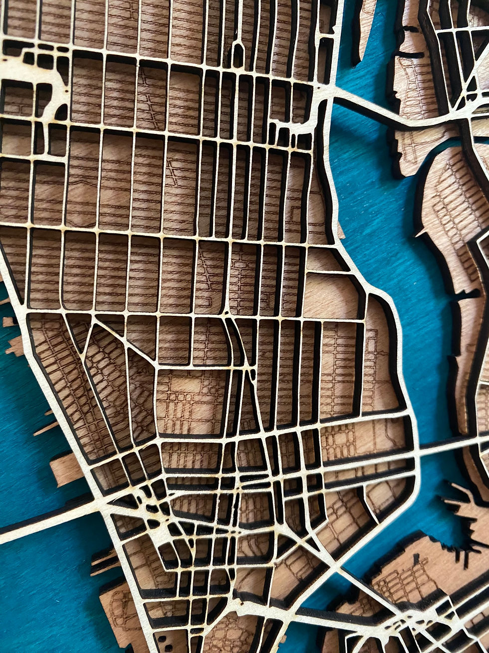 Miniature : Carte 3D de la Ville de New York