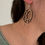 Miniature : Paire de boucles d'oreilles en bois "Bulles"
