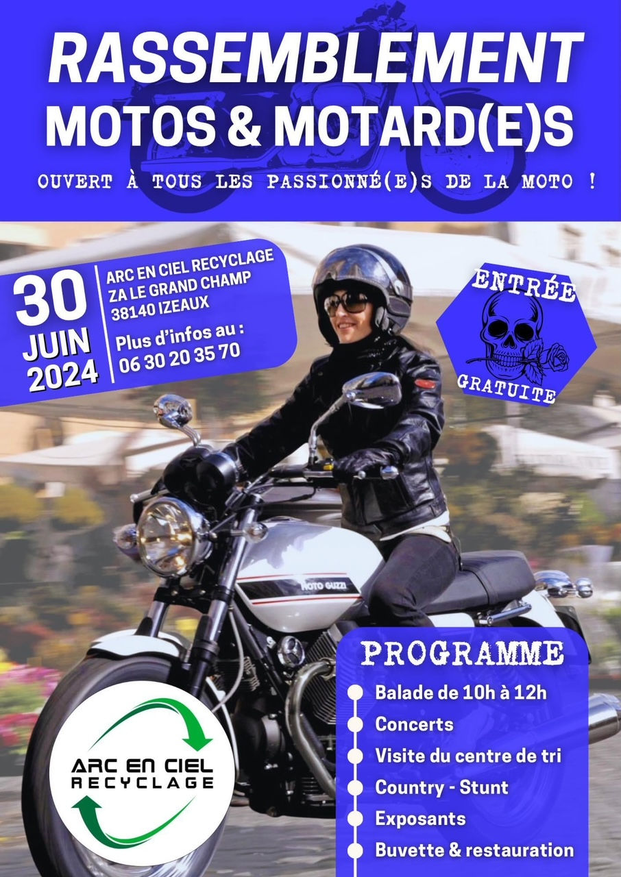 Rassemblement Moto et motard(e)s