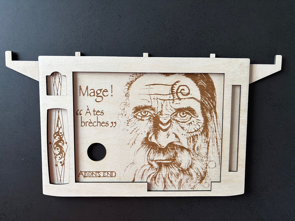 Miniature : Plateau de jeu en bois Aon's End