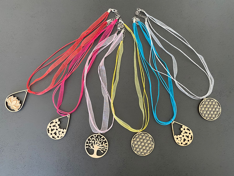 Pendentif en bois