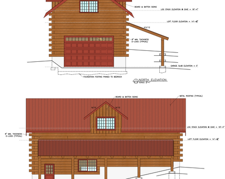 Log Shop Design