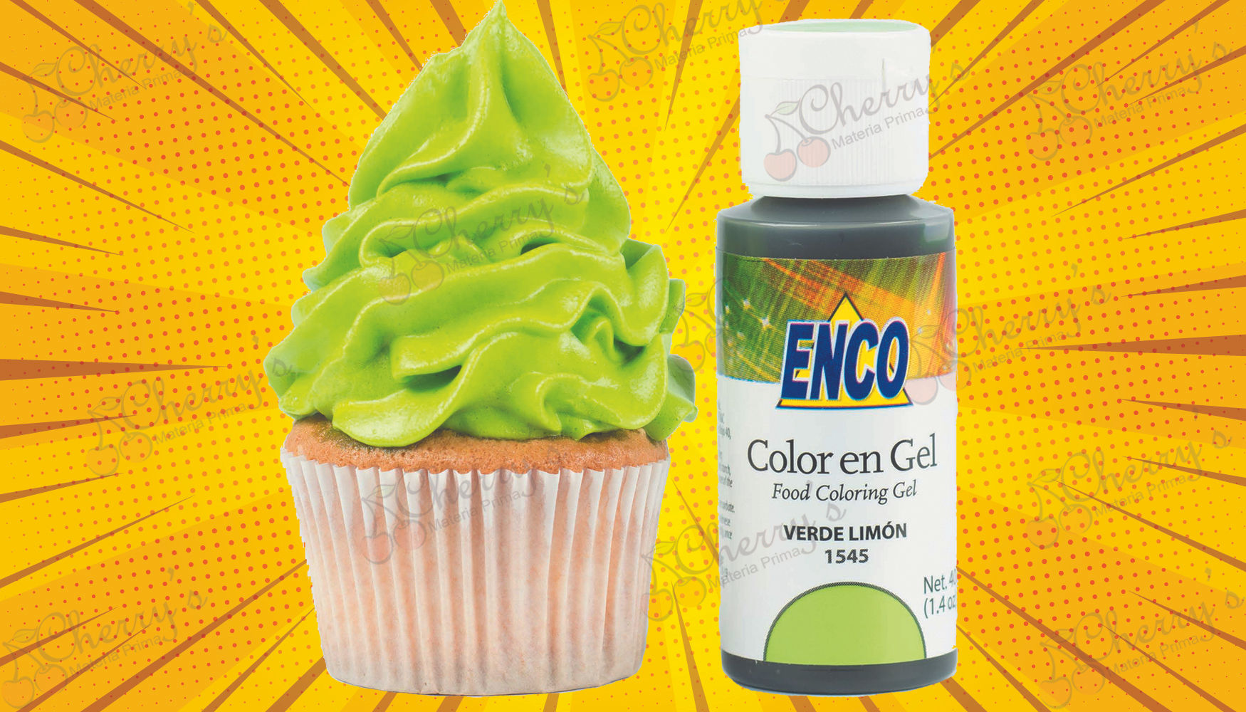 VERDE LIMÓN GEL 1545