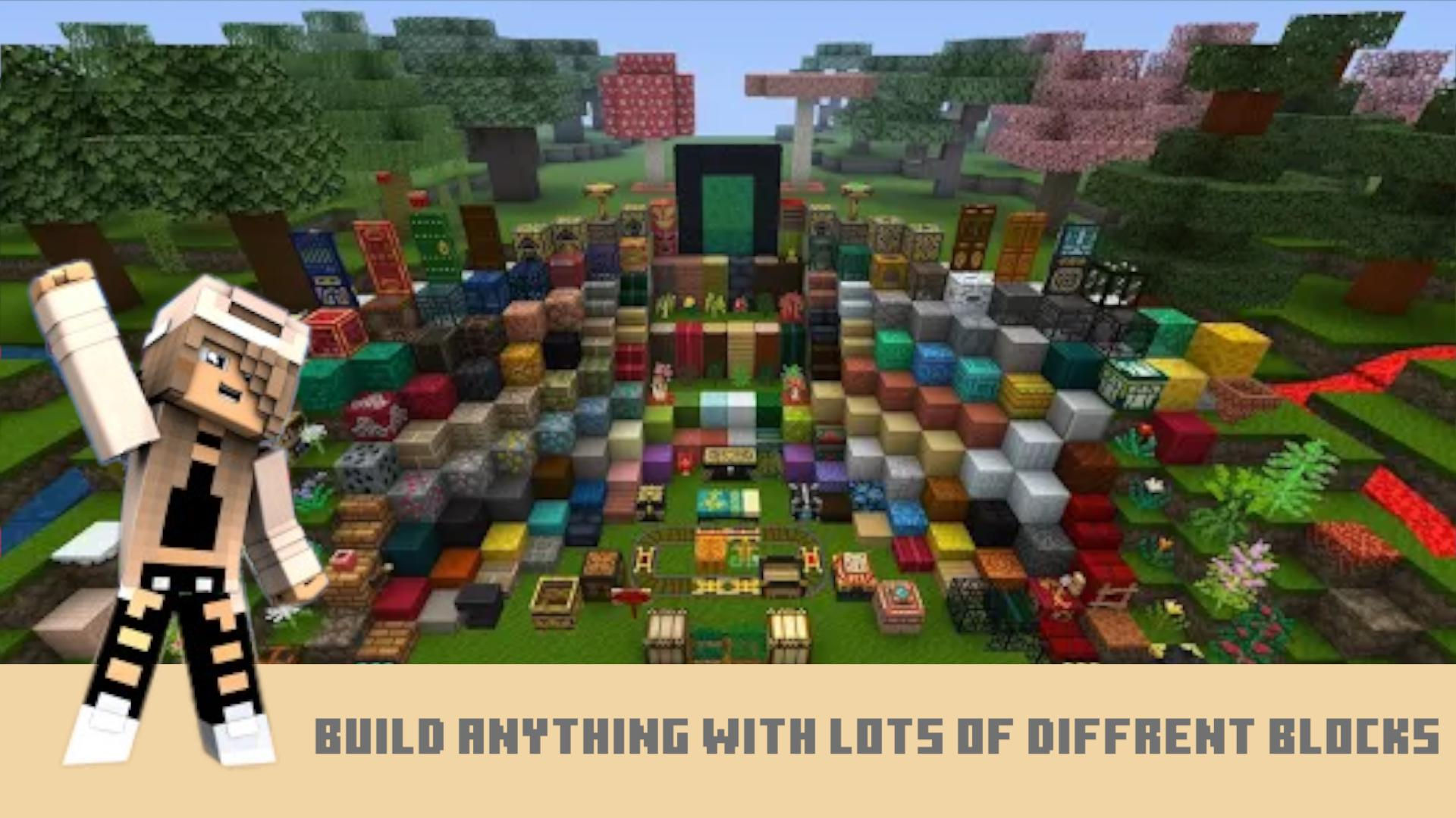 Craft World Mines and Voxel Crafting Complete Project