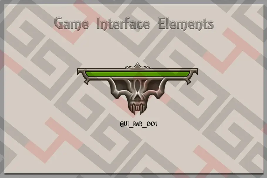 GUI bar skull