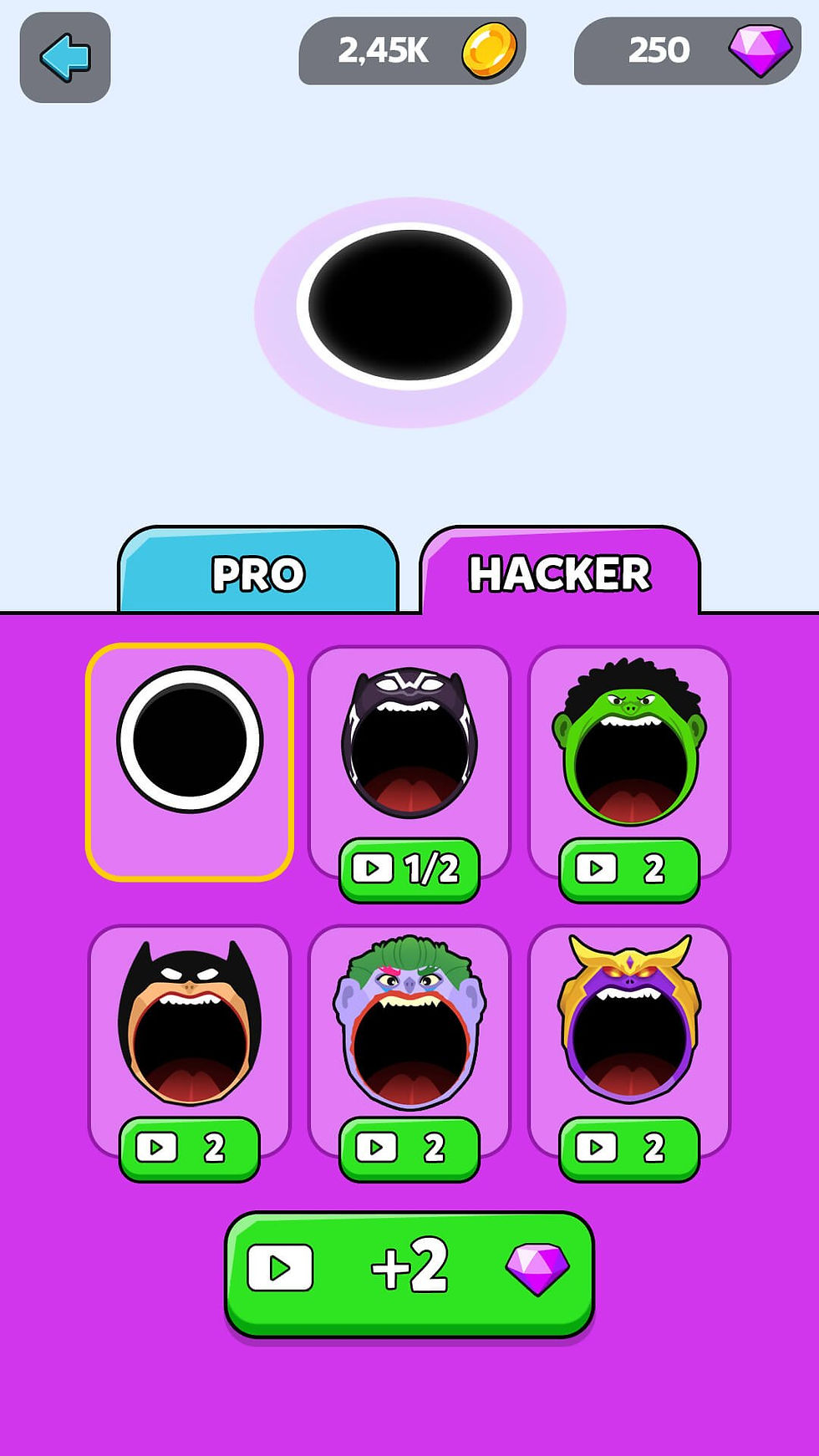 Attack Hole: Evolution Master