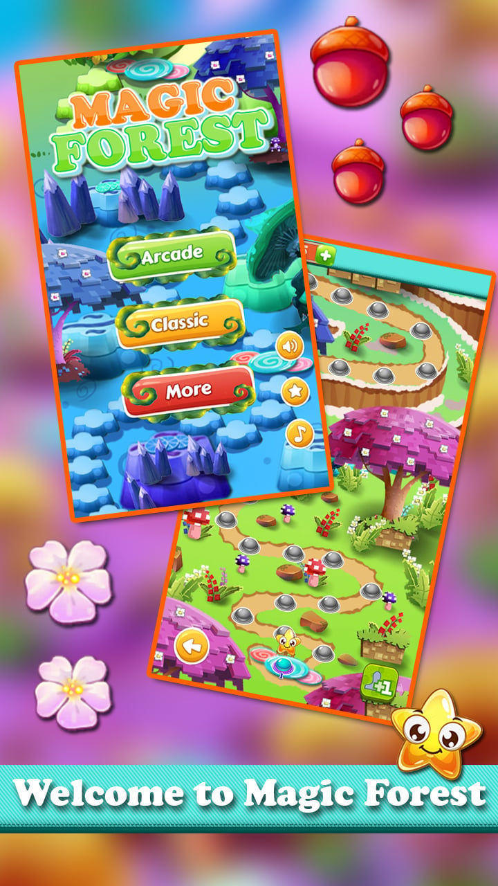Magic Forest-Match 3