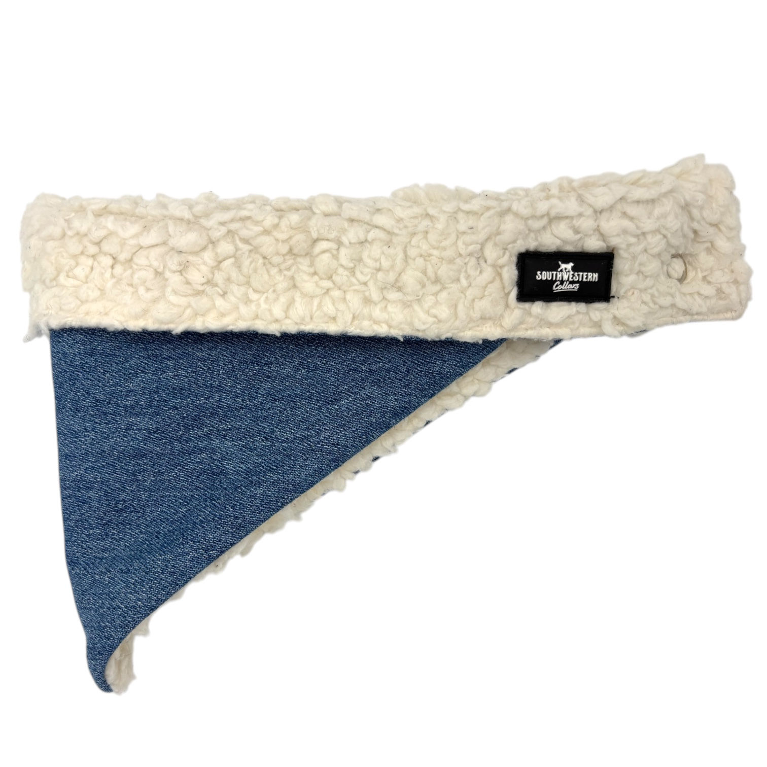 Bandana TRUCKER PUP, heller Jeans Stoff