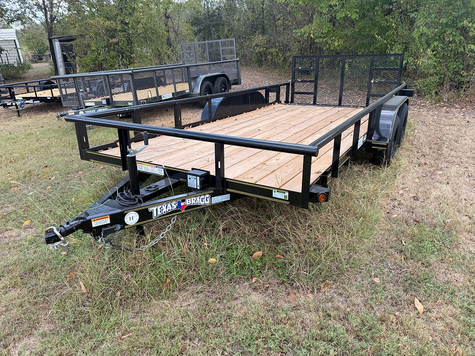 83"x16' Utility Trailer $3,838