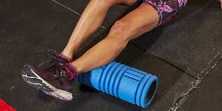Personal training with a foam roller