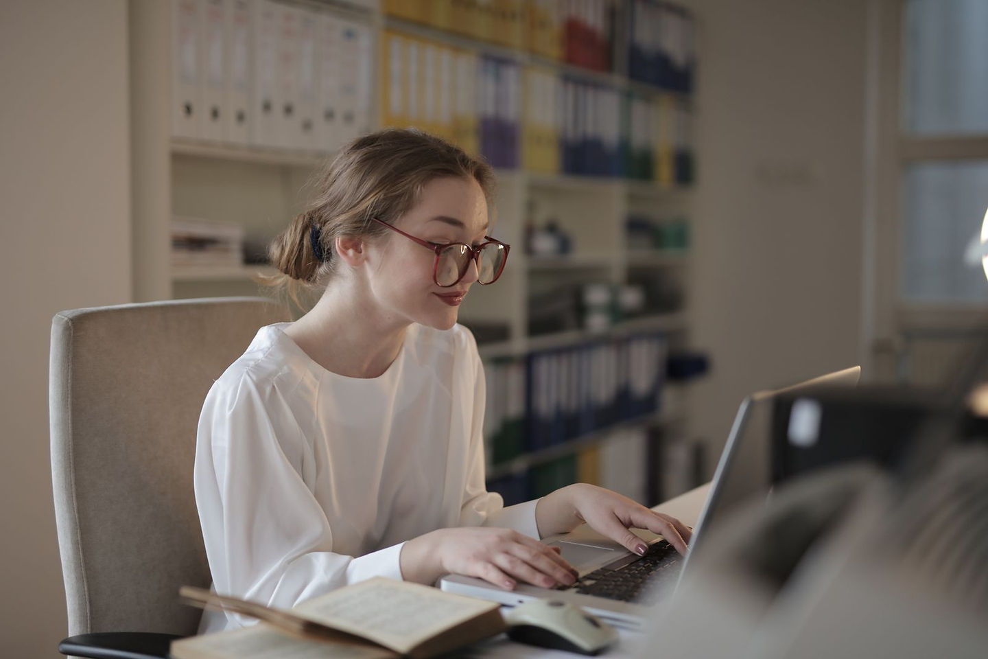 Business owner keeping digital financial records to stay ready for a CRA audit