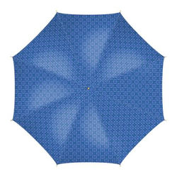 Shades of Blue Circles Umbrella