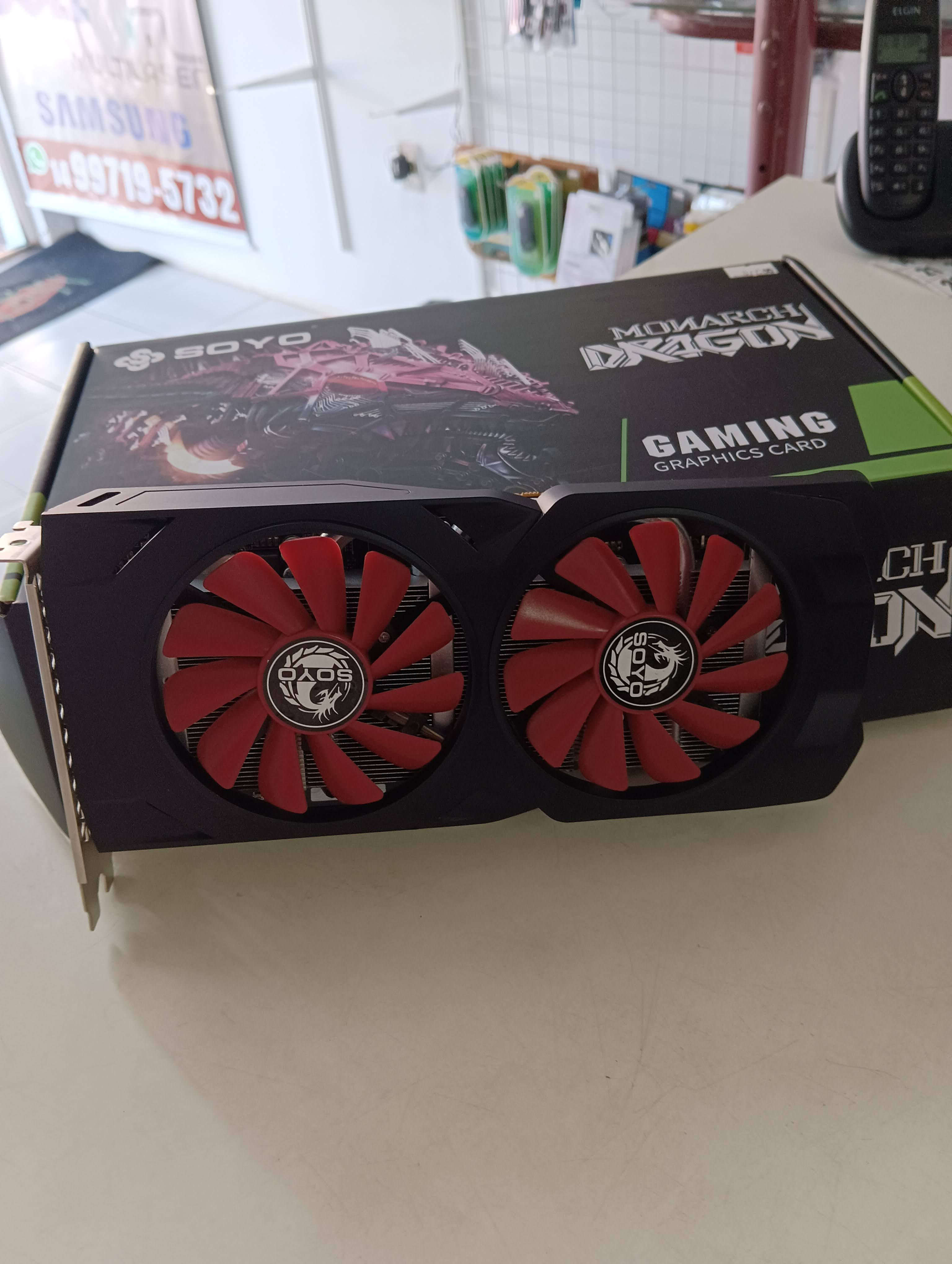 Placa de Video Soyo AMD RX 580 8,0 GB DDR5