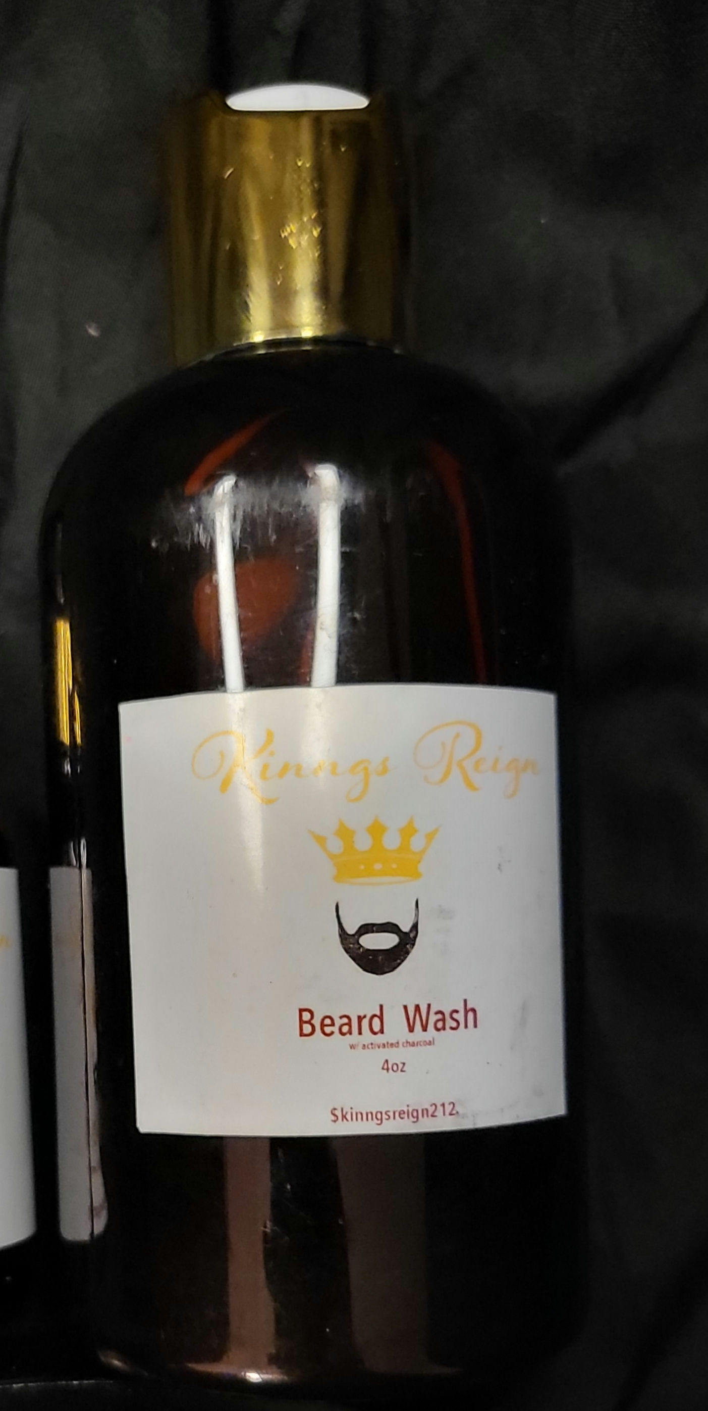 Beard Wash w/ activated charcoal