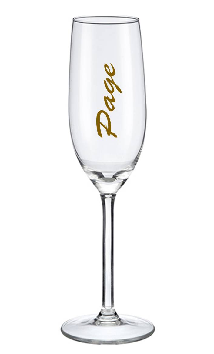 Thumbnail: Champagne Flute Decal - Page