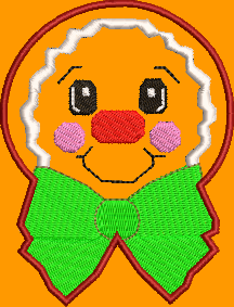 Gingerbread Boy No 1 - (4x4 & (5x7)