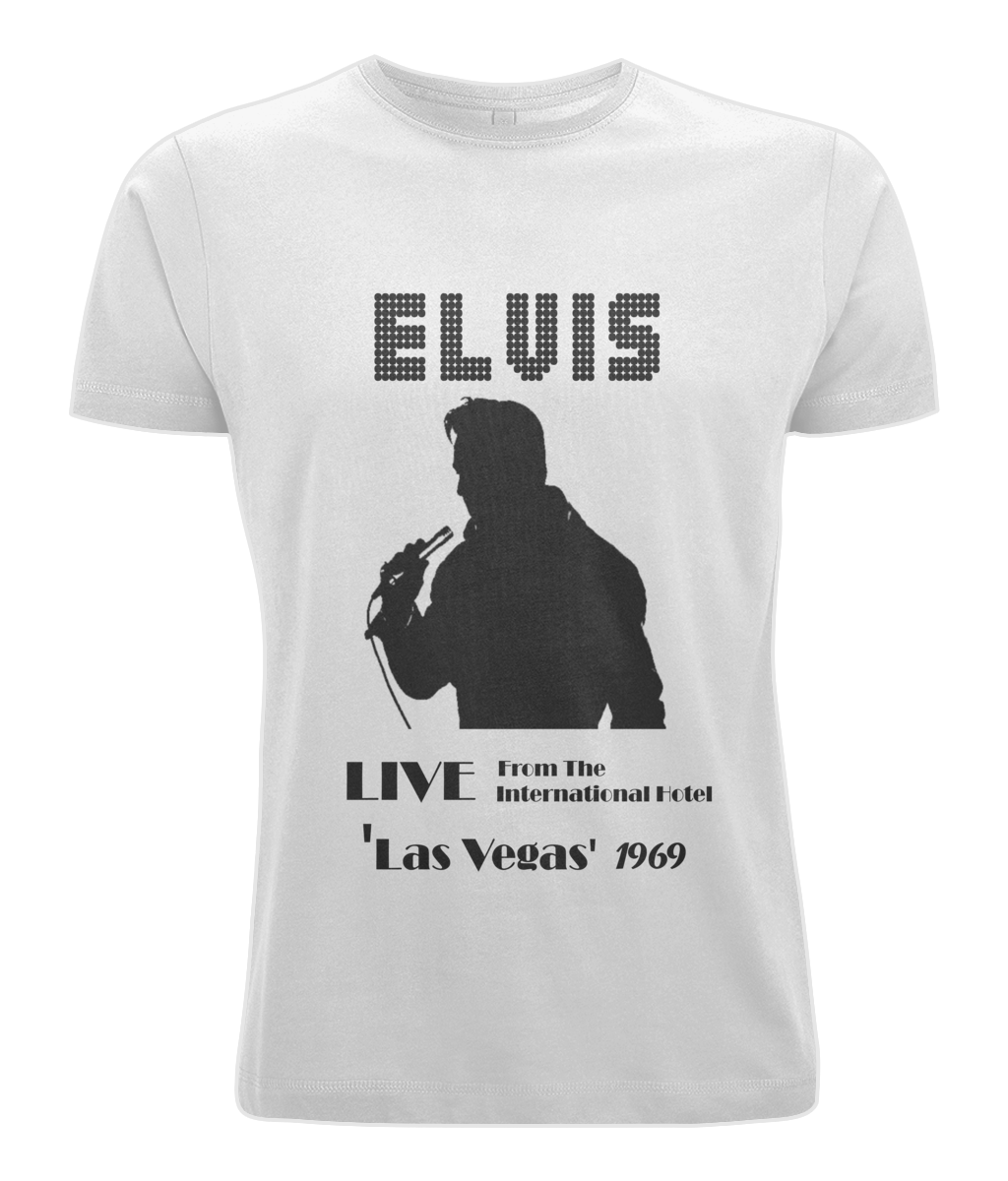 Elvis Show (Las Vega 1969) Adult T-Shirt