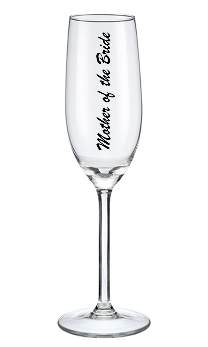 Thumbnail: Champagne Flute Decal - Mother of the Bride
