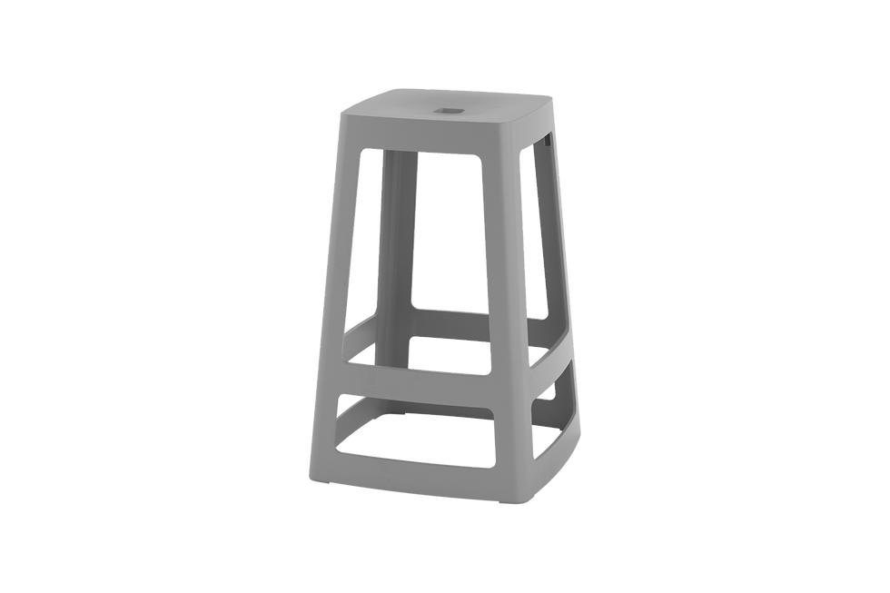 Thumbnail: Seatable Base Stool Mid Mouse Grey
