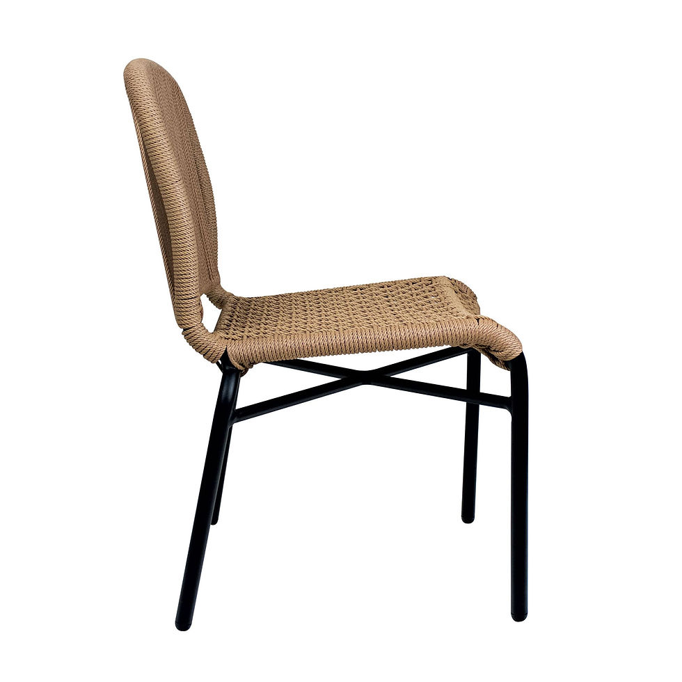 Thumbnail: Oire Chair Side View Natural