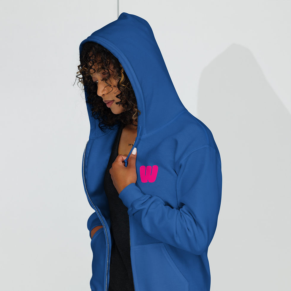 Miniatura: Sudadera con capucha y cremallera DJ WOMENATOR